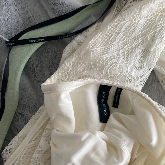 Marciano white bridal shower NWOT Small - Picture 5 of 5